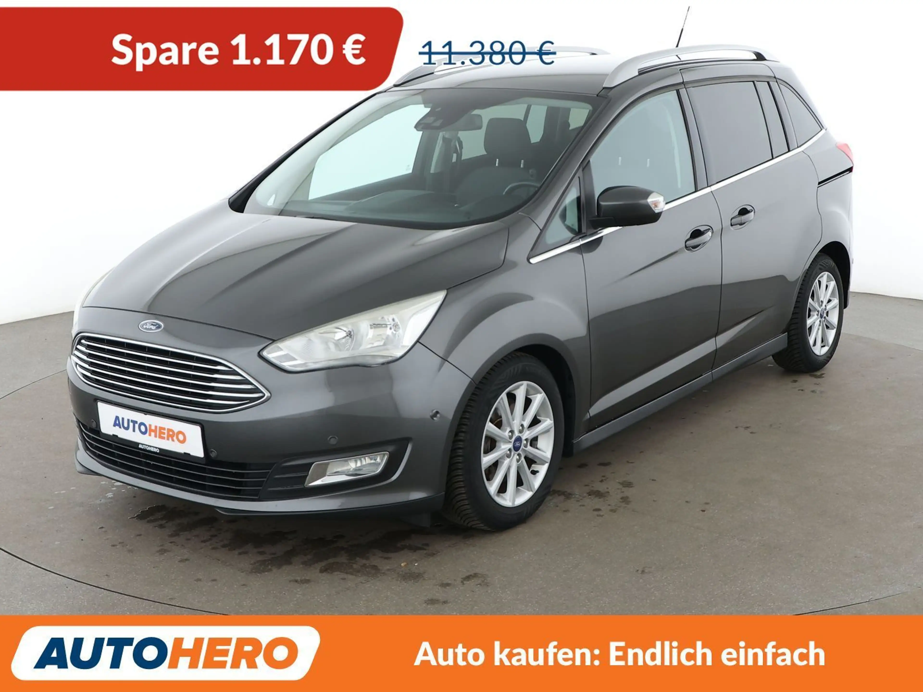 Ford Grand C-Max 1.5 EcoBoost Titanium*TEMPO*PDC*SHZ*KLIMA*GARANTIE