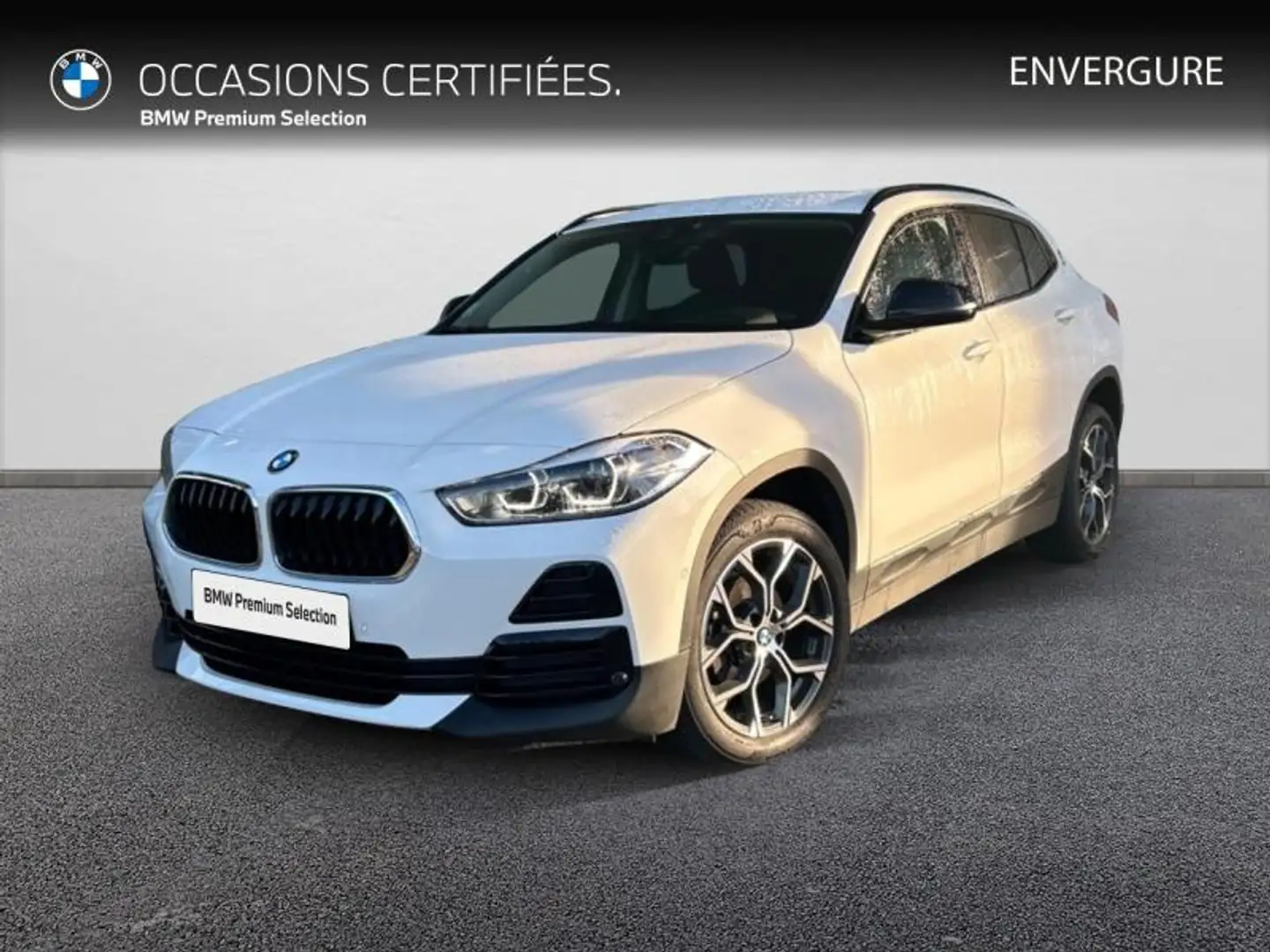 BMW X2 sDrive16dA 116ch Lounge DKG7 Euro6d-T Blanc - 1
