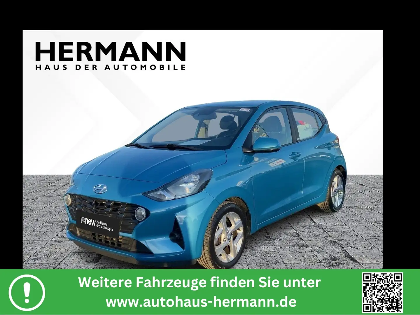 Hyundai i10 1.2 Trend LED*SHZ*PDC*DynLicht*Fernlichtass. Blauw - 1