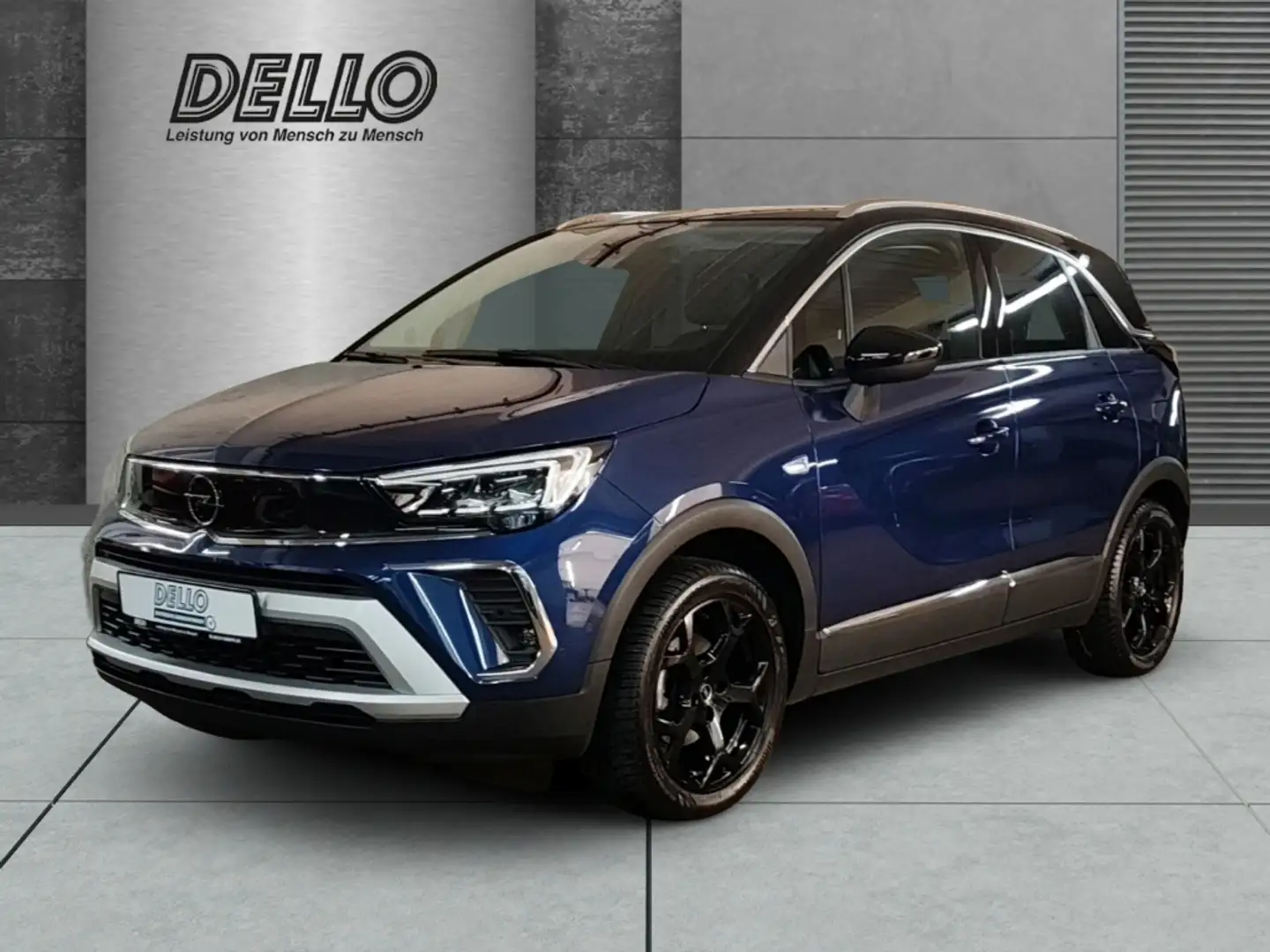 Opel Crossland Ultimate 1.2 HUD Navi Leder LED Apple CarPlay Andr Blauw - 1