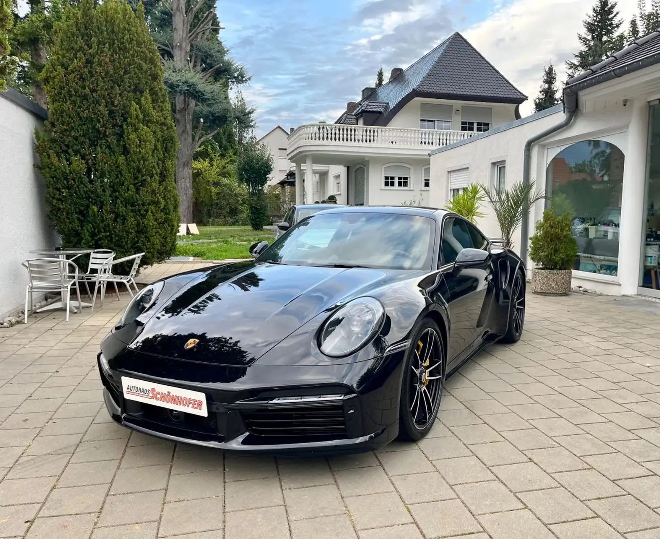 Porsche 992 Turbo S org.22'Km Approved unf-fr. MwSt 1.Hd Schwarz - 1