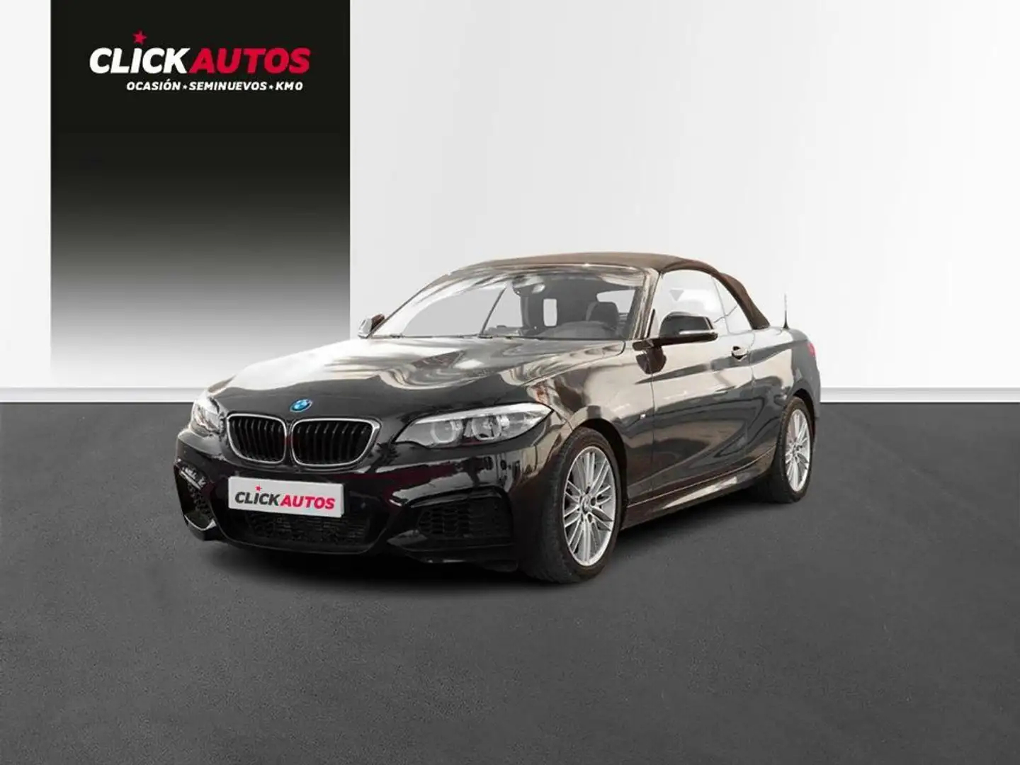 BMW 218 218iA Cabrio Negro - 1