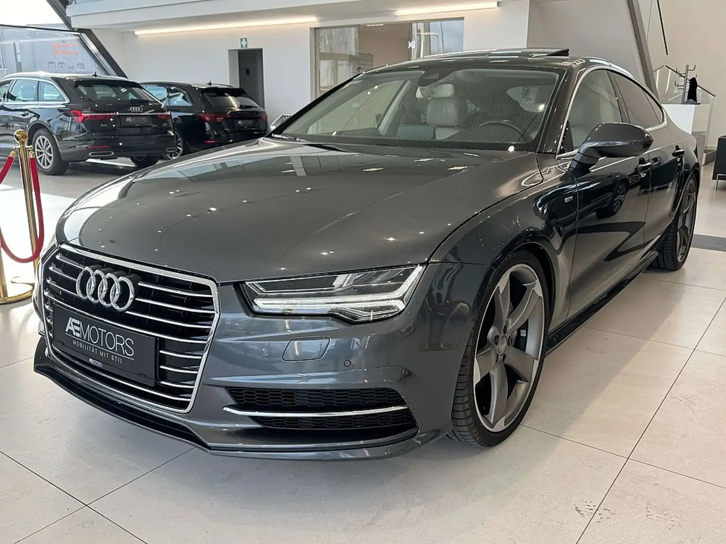 Audi A7 Sportback 3,0 TDI Sport quattro S-tronic*3x S-L... Grau - 2