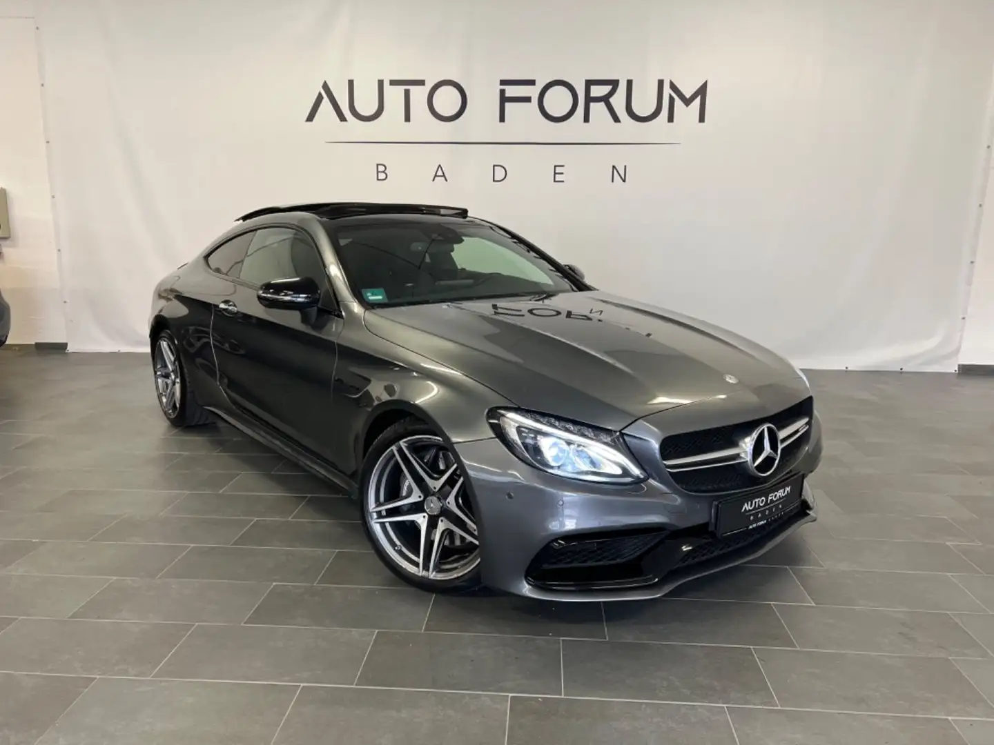 Mercedes-Benz C 63 AMG Coupe*Pano*PAGA*Burmester*KEY*SHZ Grau - 1