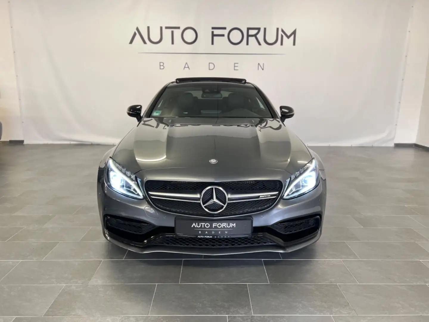 Mercedes-Benz C 63 AMG Coupe*Pano*PAGA*Burmester*KEY*SHZ Grau - 2