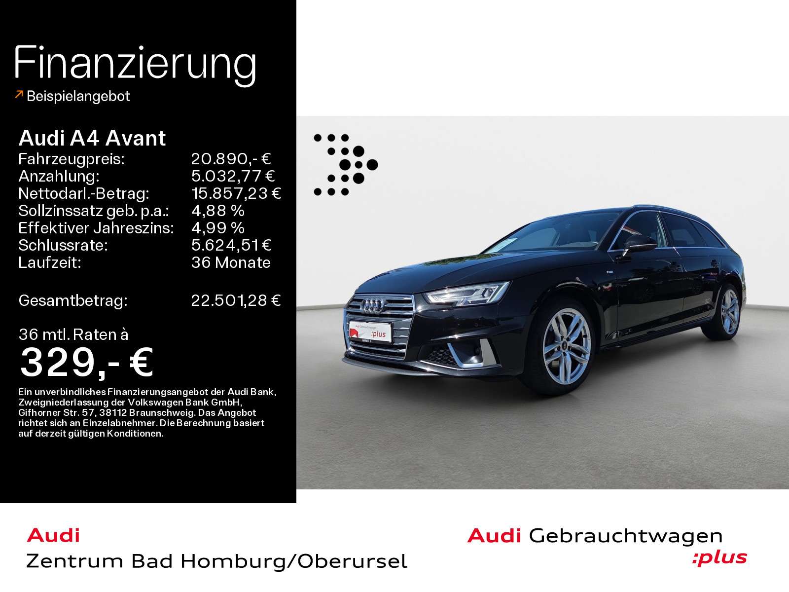 Second hand Audi A4 2.0