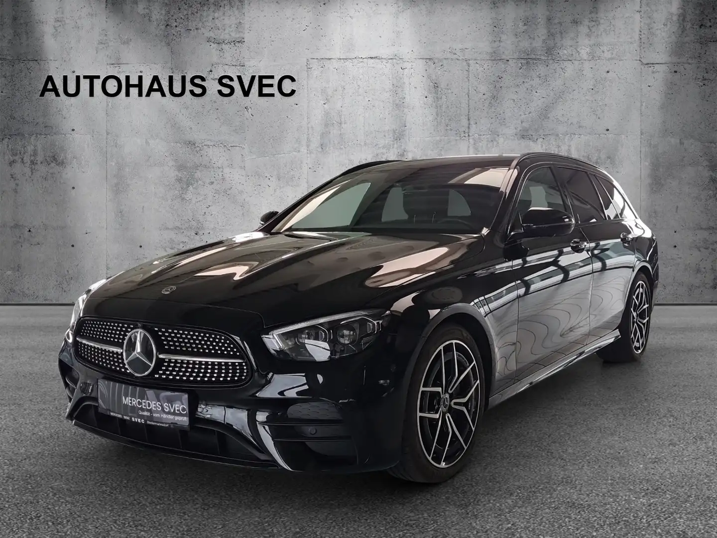 Mercedes-Benz E 200 d T-Modell AMG Night MBUX Navi AR Mbeam Noir - 2