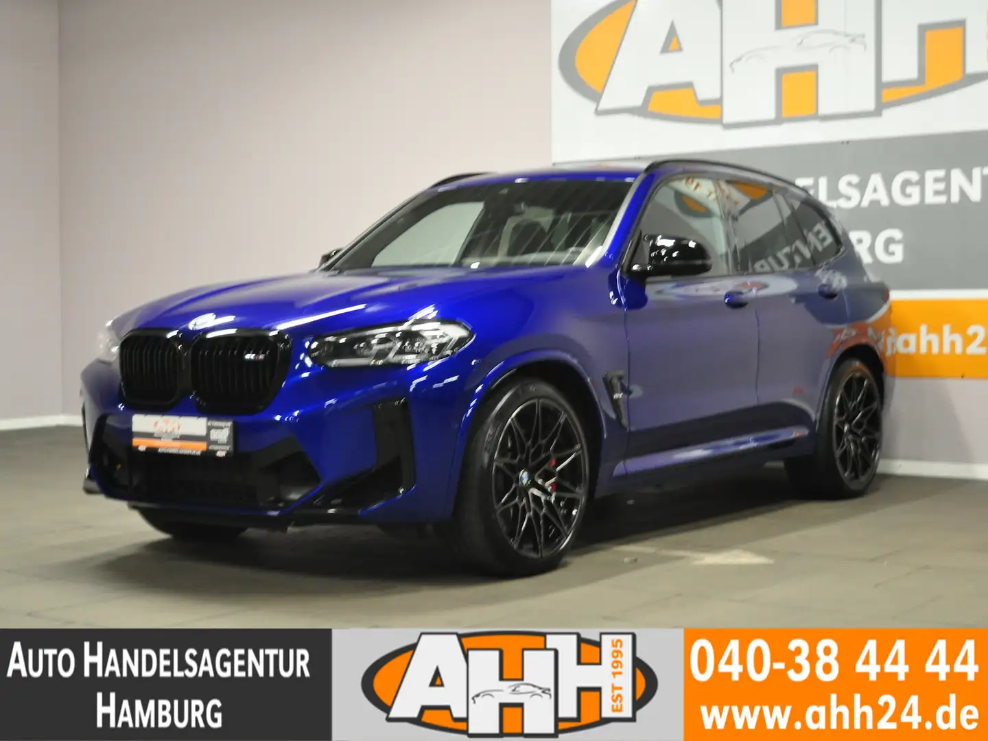 BMW X3 M COMPETITION PANO|DAB|SOUND|HUD|H&K|LED|1HD! Blau - 1