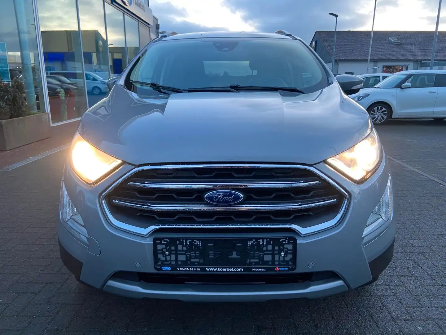 Ford EcoSport 1.0 Titanium*WinterP*To.Wi.Wa*PDC*CAM* Silber - 2