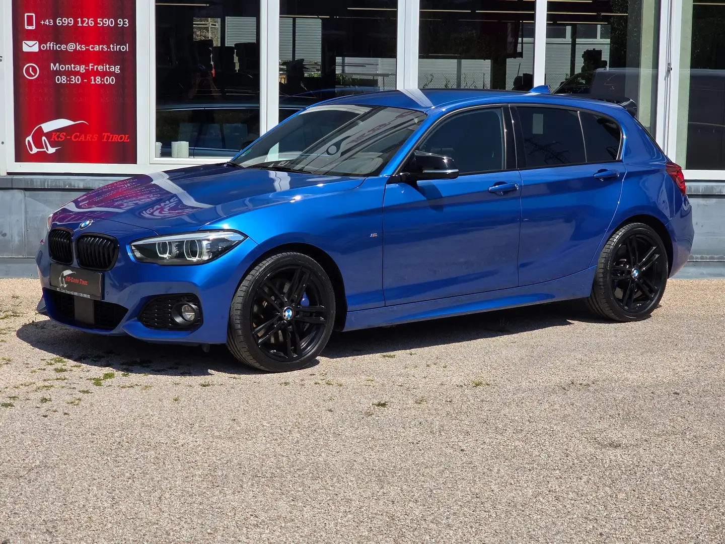 BMW 120 120d xDrive M Sport Shadow Blau - 2