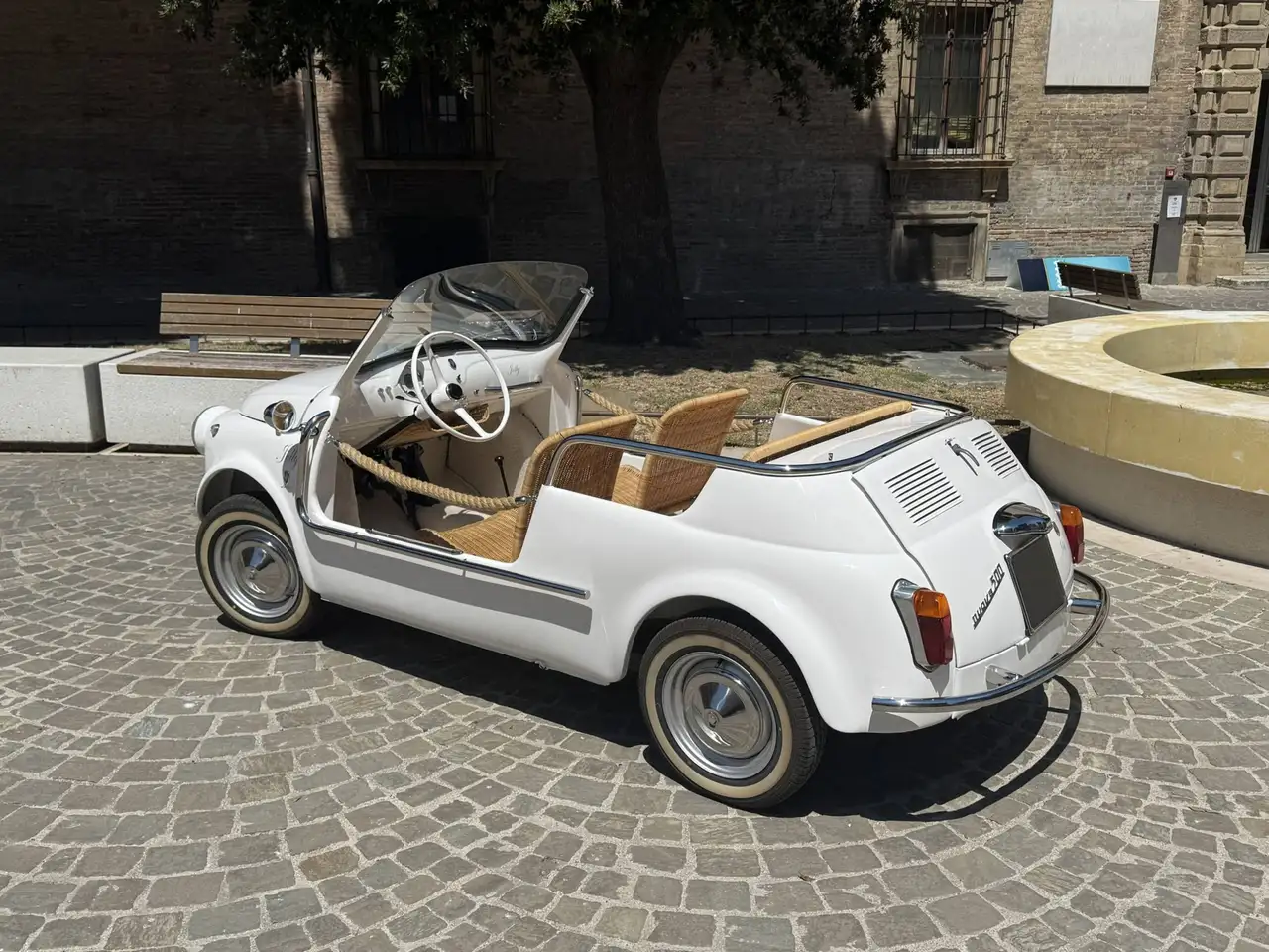 Fiat 500 Jolly America Nachbildung, foto 3