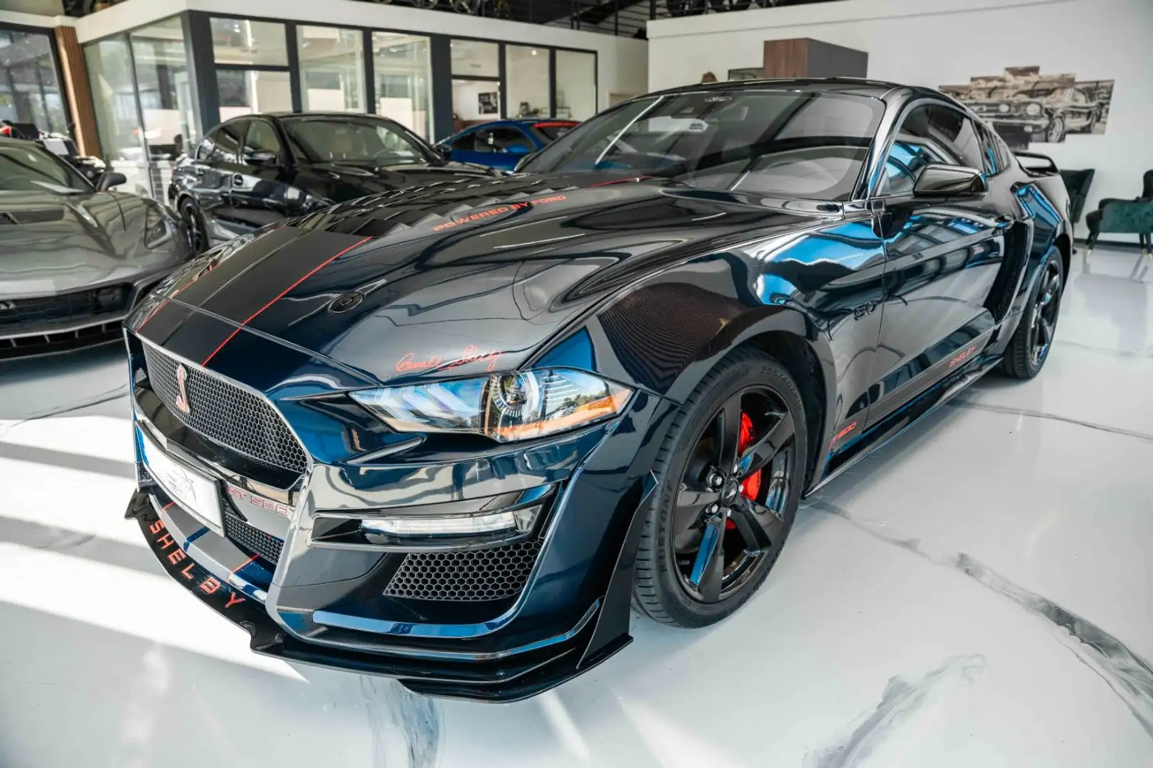 Ford Mustang GT 5.0 PREMIUM GT/SHELBY FC.LIFT Чорний - 1