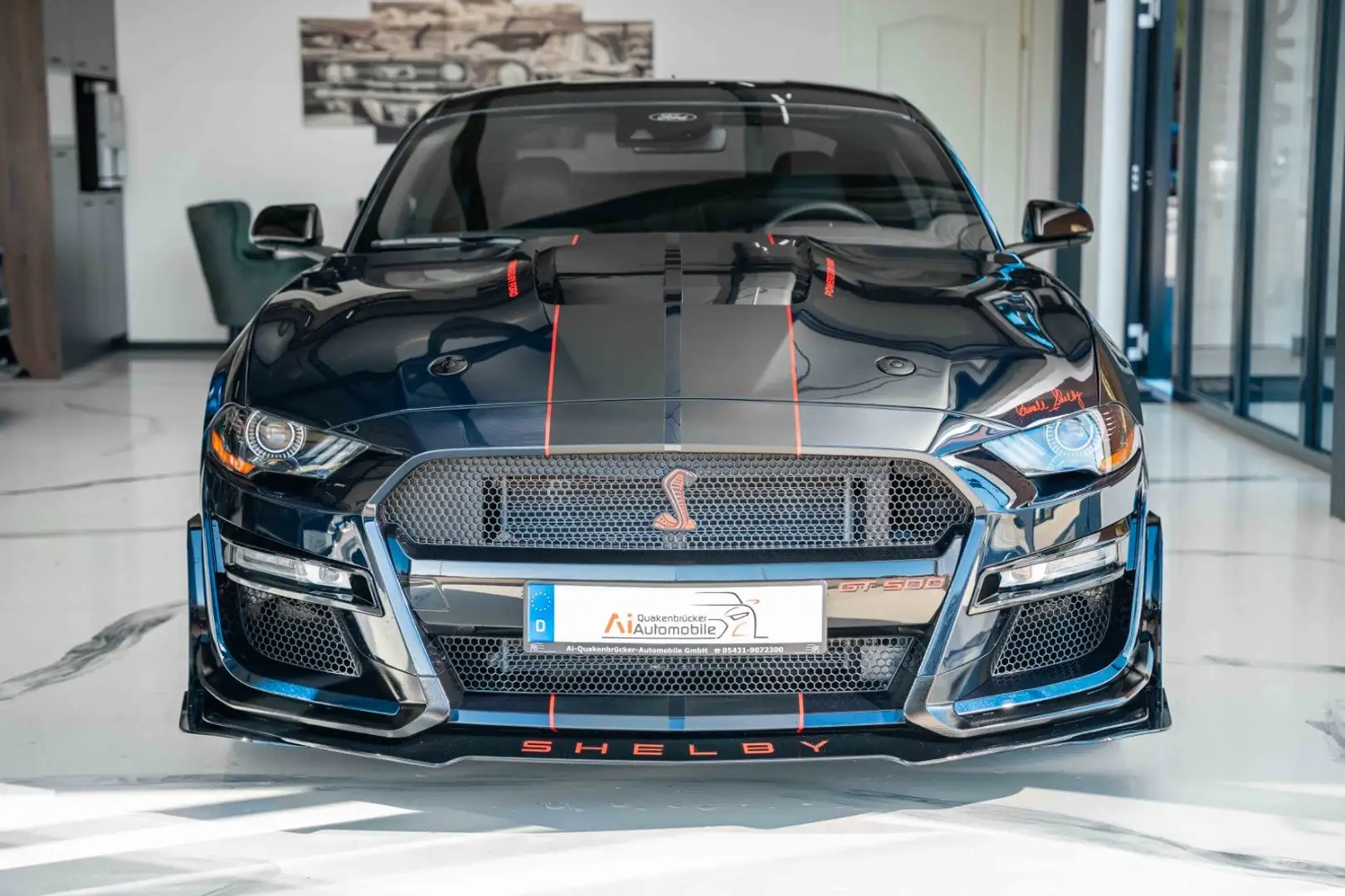 Ford Mustang GT 5.0 PREMIUM GT/SHELBY FC.LIFT Чорний - 2
