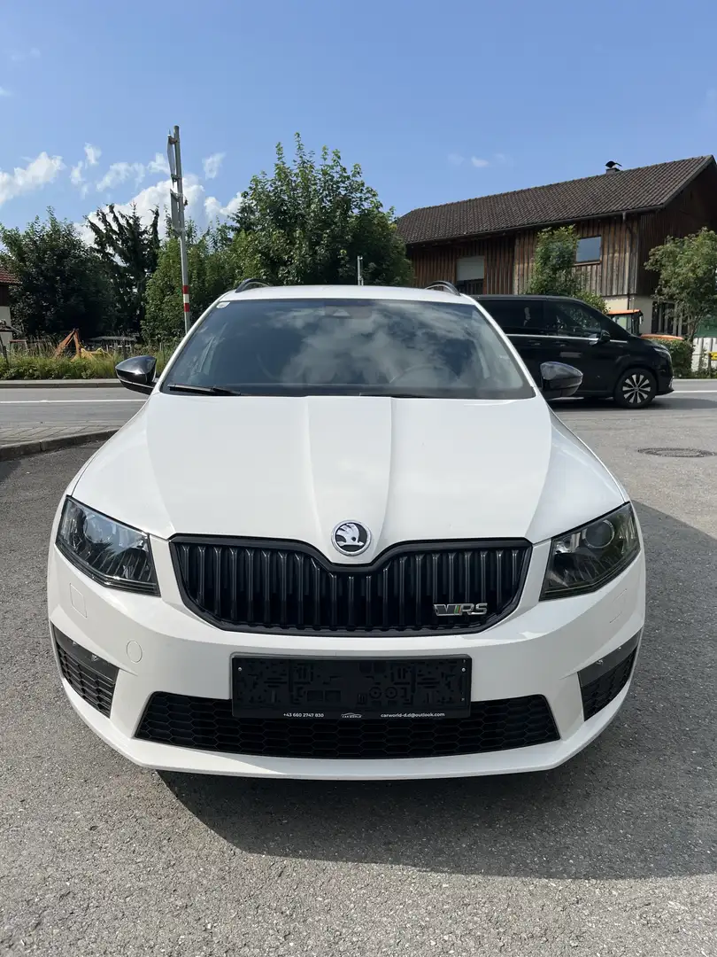 Skoda Octavia RS Blanc - 2
