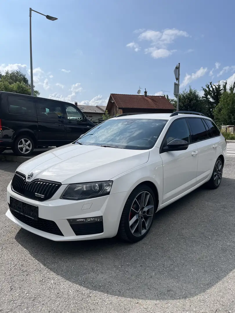 Skoda Octavia RS Blanc - 1