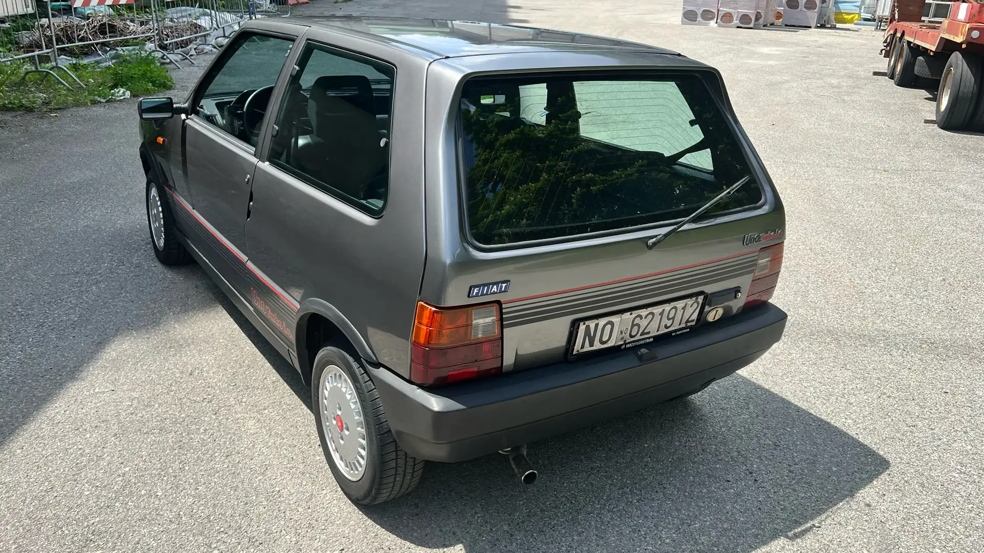 Fiat Uno FIAT UNO TURBO 1.3 3 porte DIGITALE Grey - 2