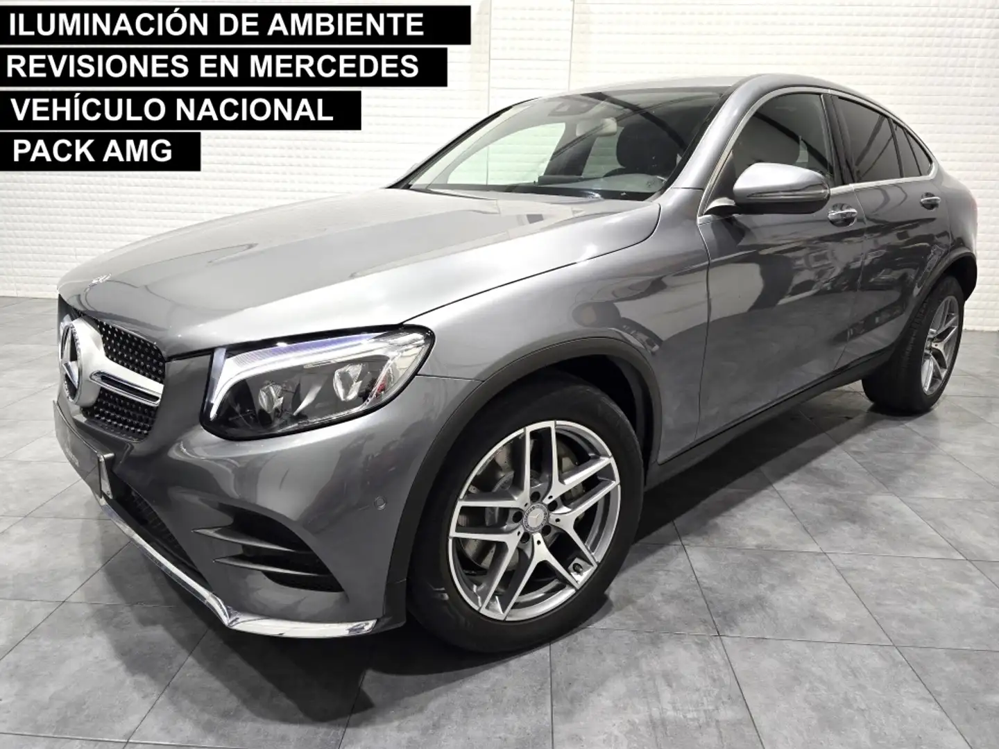 Mercedes-Benz GLC 220 Coupé 220d 4Matic Aut. Grau - 1