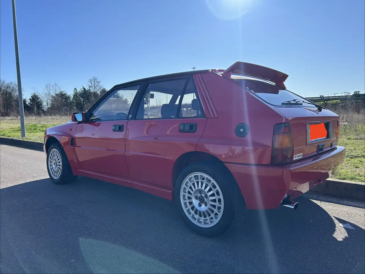 Lancia Delta EVO1 Sacca Intercooler Esterna, foto 7