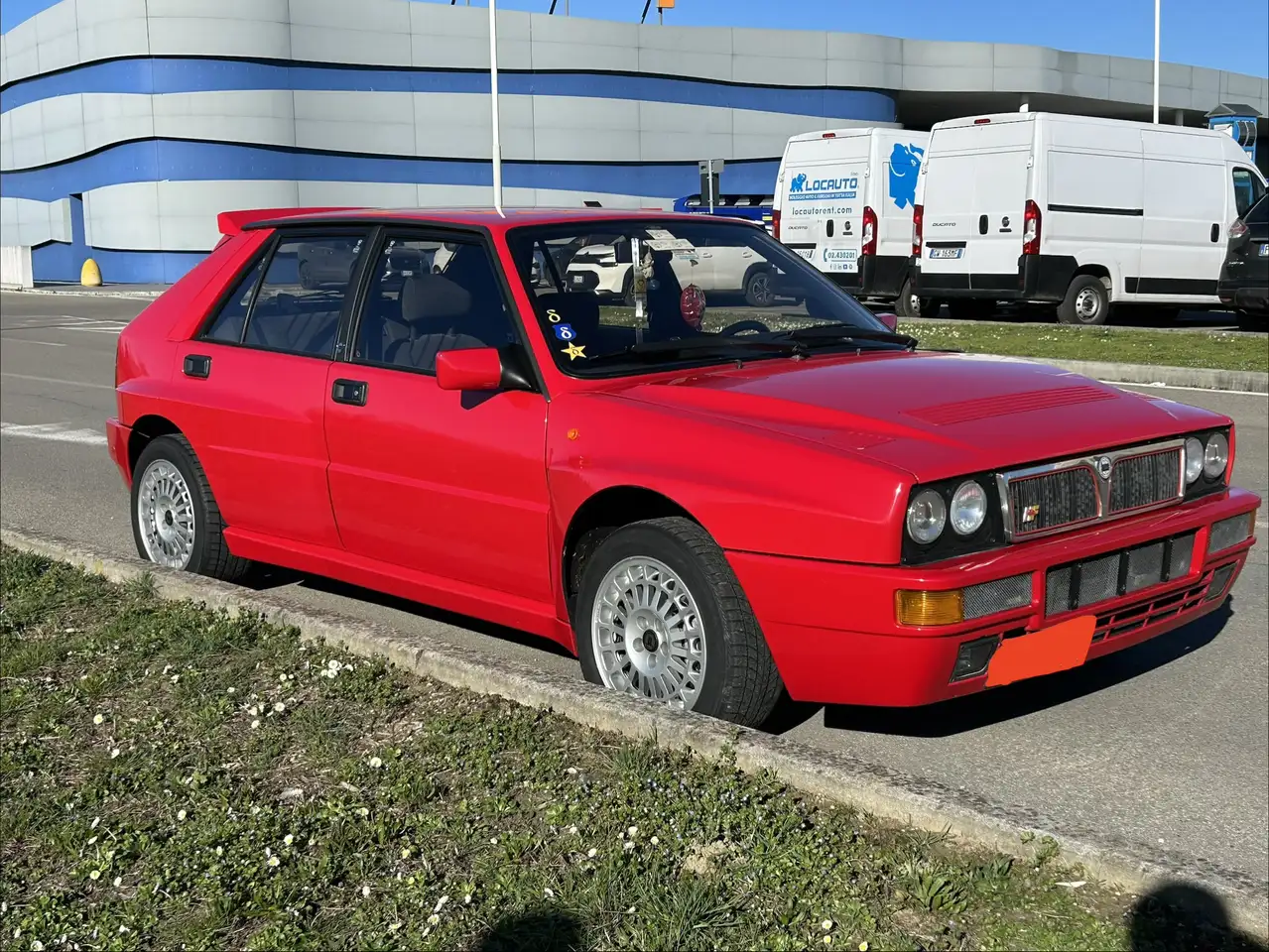 Lancia Delta EVO1 Sacca Intercooler Esterna, foto 4