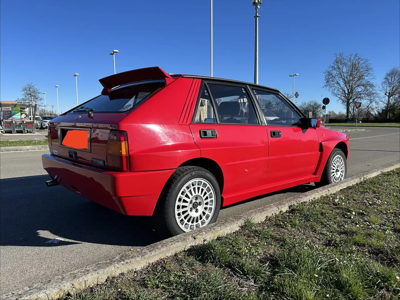 Lancia Delta EVO1 Sacca Intercooler Esterna, foto 2