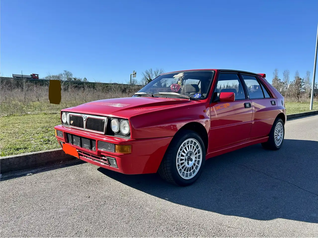 Lancia Delta EVO1 Sacca Intercooler Esterna, foto 1