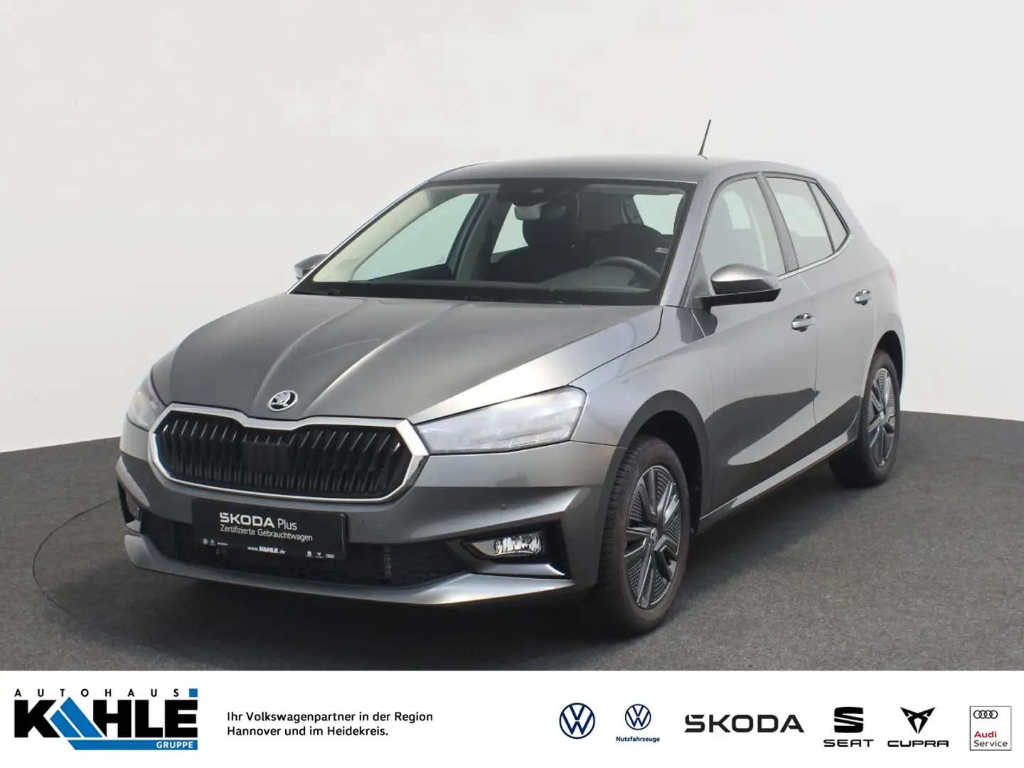 Skoda Fabia 1.0 TSI Style Navi LED SHZ Klima RFK DAB+ Klima Gris - 1