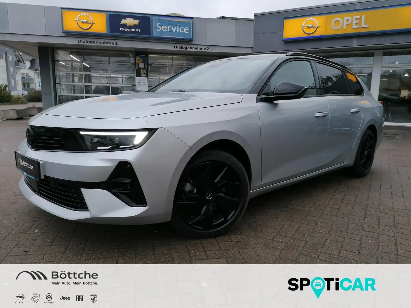 Opel Astra ST GS Line 1.5 CDTI AT/AHK/LED/DAB/Shz/Kamera/Klim Argent - 1