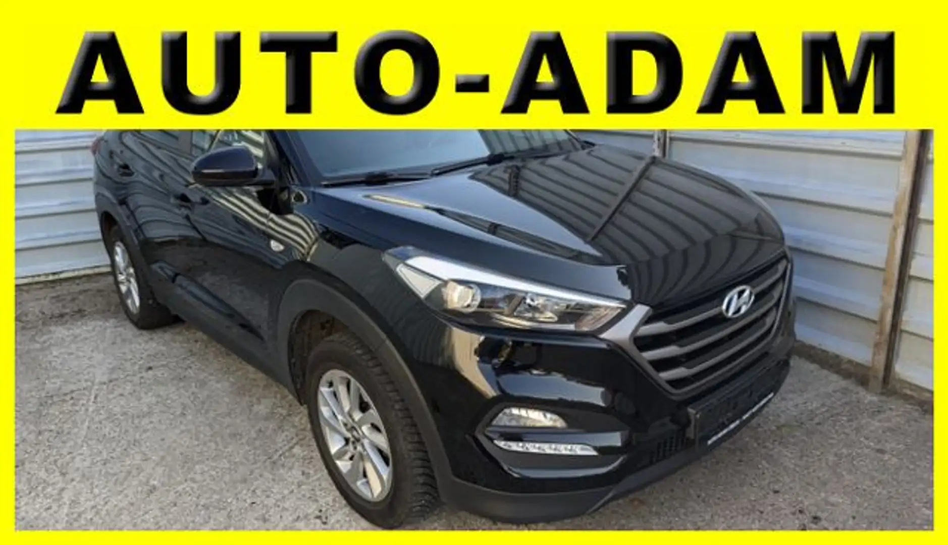 Hyundai TUCSON Tucson 1.6*Leder*Nichtraucher*1 Hand*TÜV:NEU* Schwarz - 1