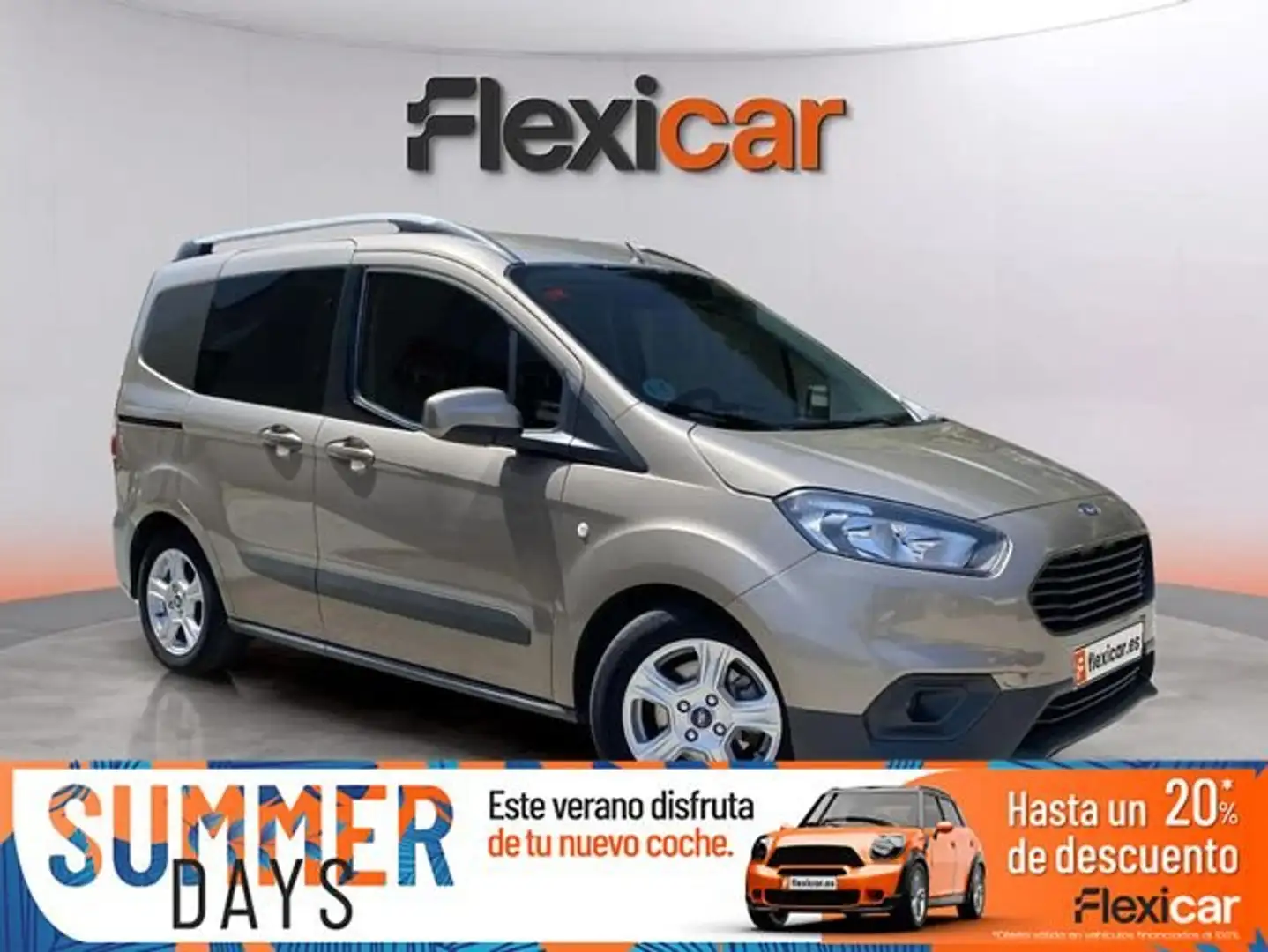 Ford Transit Courier 1.5+TDCi+74kW+%28100CV%29+AMBIENTE+-+5P+%282020%29 Marrón - 1