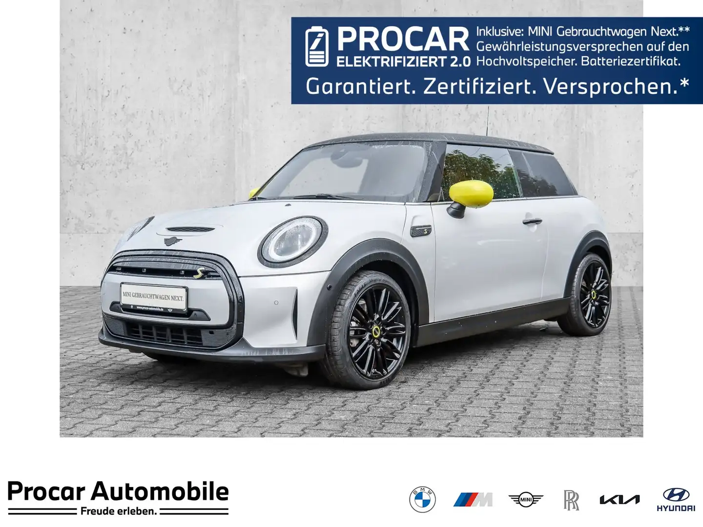 MINI Cooper SE NAVI+HUD+KZG+RFK+LHZ+LED+Standhzg.+SHZ+Sportsitze Weiß - 1