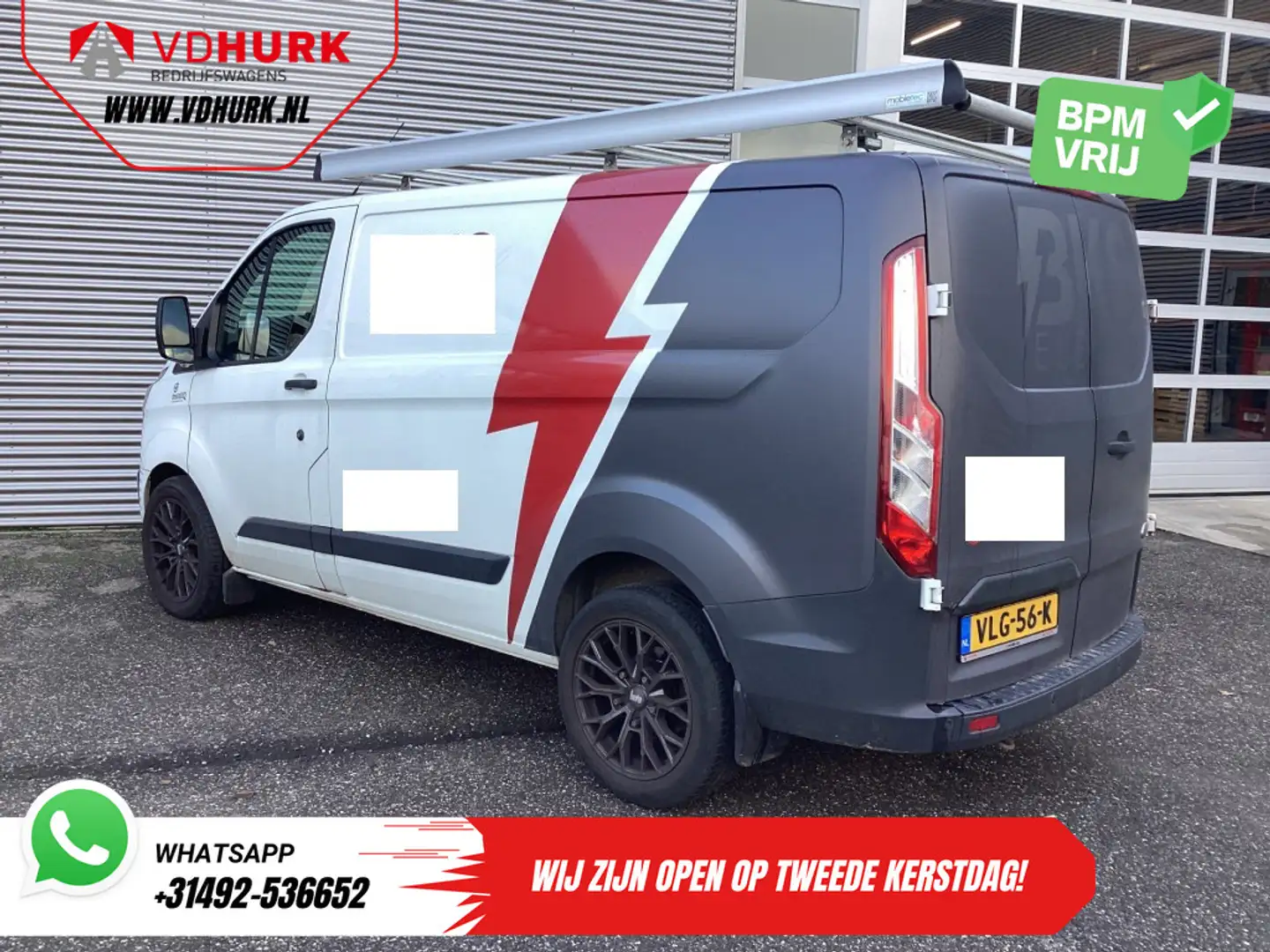 Ford Transit Custom 2.0 TDCI Trend EXPORT MARGE EURO6/ D.B. Riem VV/ I Blanc - 2