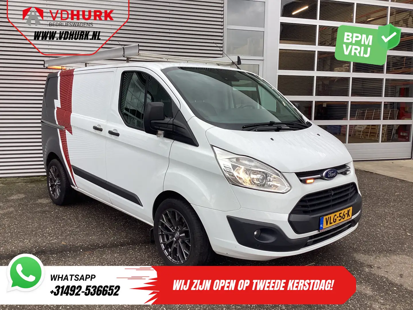 Ford Transit Custom 2.0 TDCI Trend EXPORT MARGE EURO6/ D.B. Riem VV/ I Weiß - 1