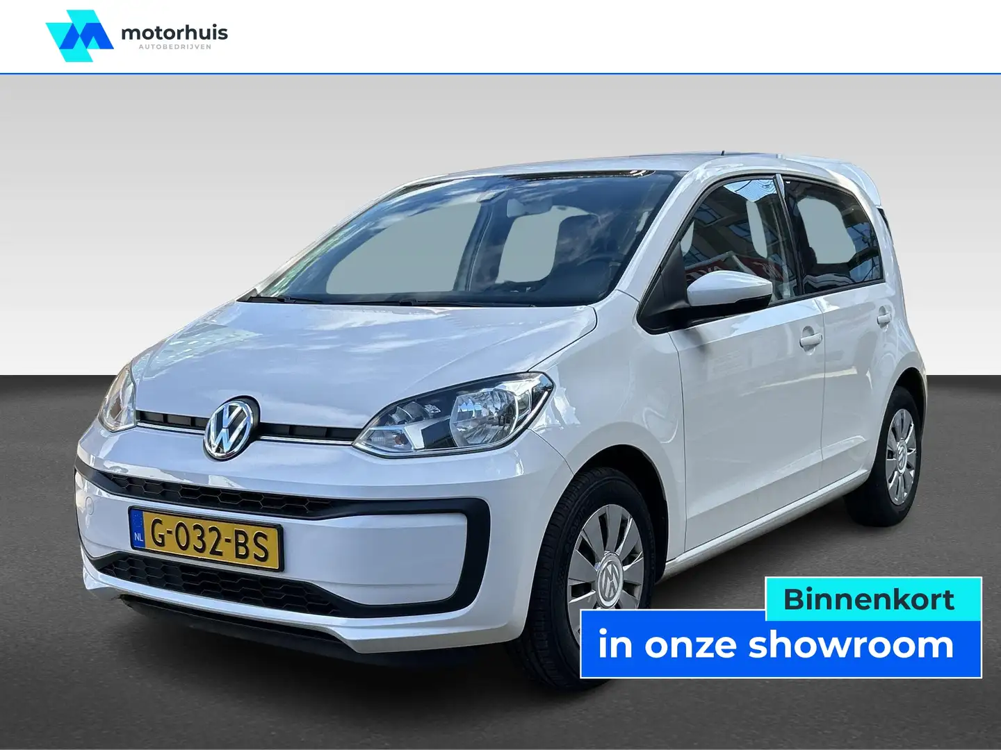 Volkswagen up! 1.0 MOVE UP! 60PK 5DRS AIRCO TEL NAP Weiß - 1