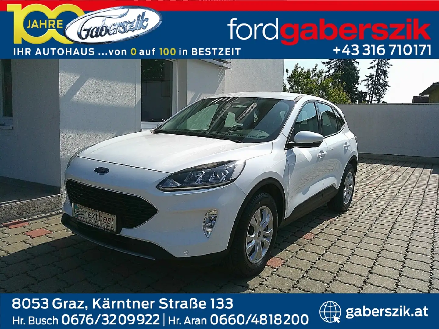 Ford Kuga 1,5 EcoBlue Cool & Connect Weiß - 1