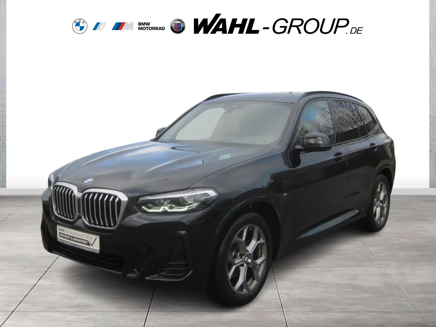 BMW X3 xDrive20d M SPORT LC PROF LEDER SHZG DAB PARKASSIS Schwarz - 1