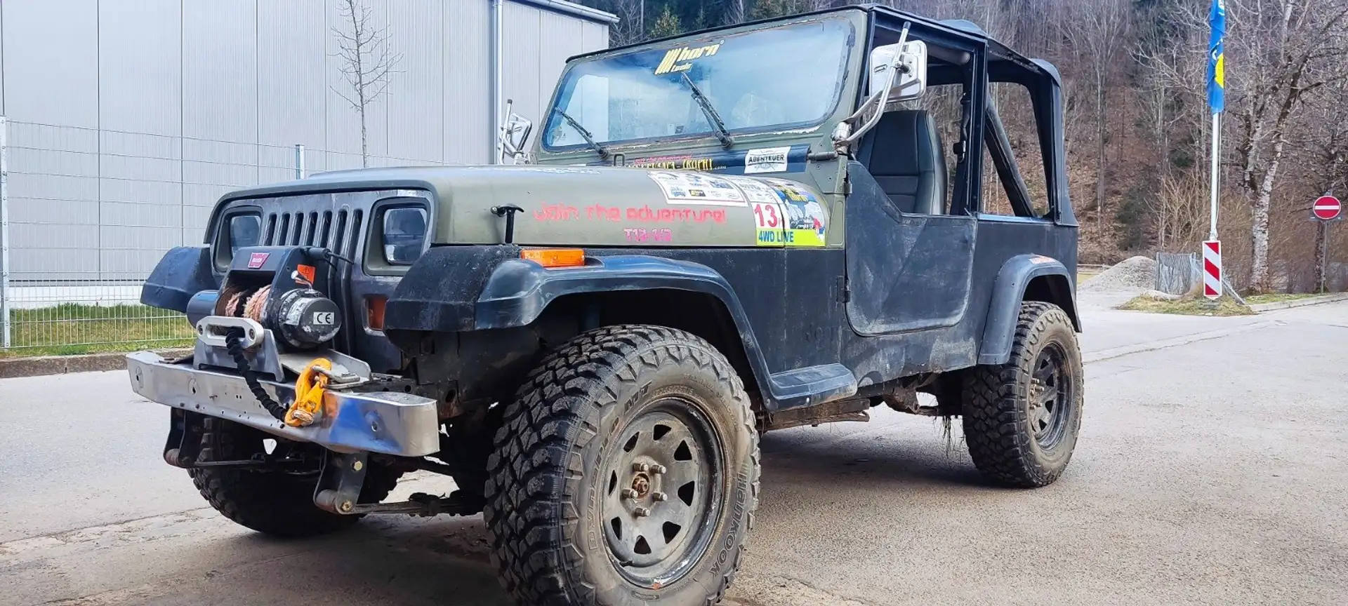 Jeep Wrangler Wrangler 2,5 Black - 1