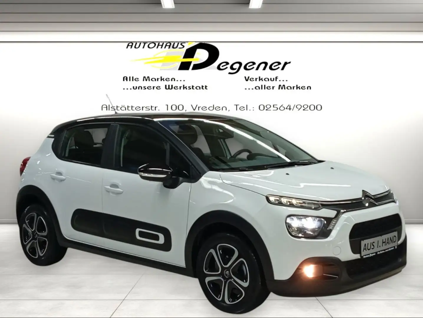 Citroen C3 / LED / Navi / Isofix Weiß - 1