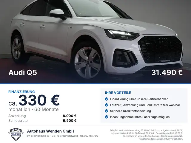 Audi Q5 40 TDI Sportback quattro S tronic S line Navi