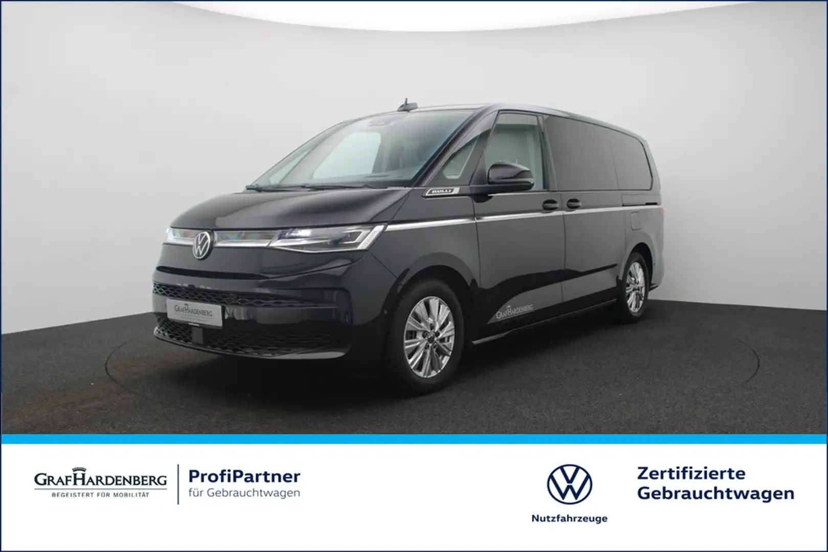 Volkswagen T7 Multivan 2.0 TDI DSG LÜ 7Sitzer Style langer Überhang Hu... Schwarz - 1