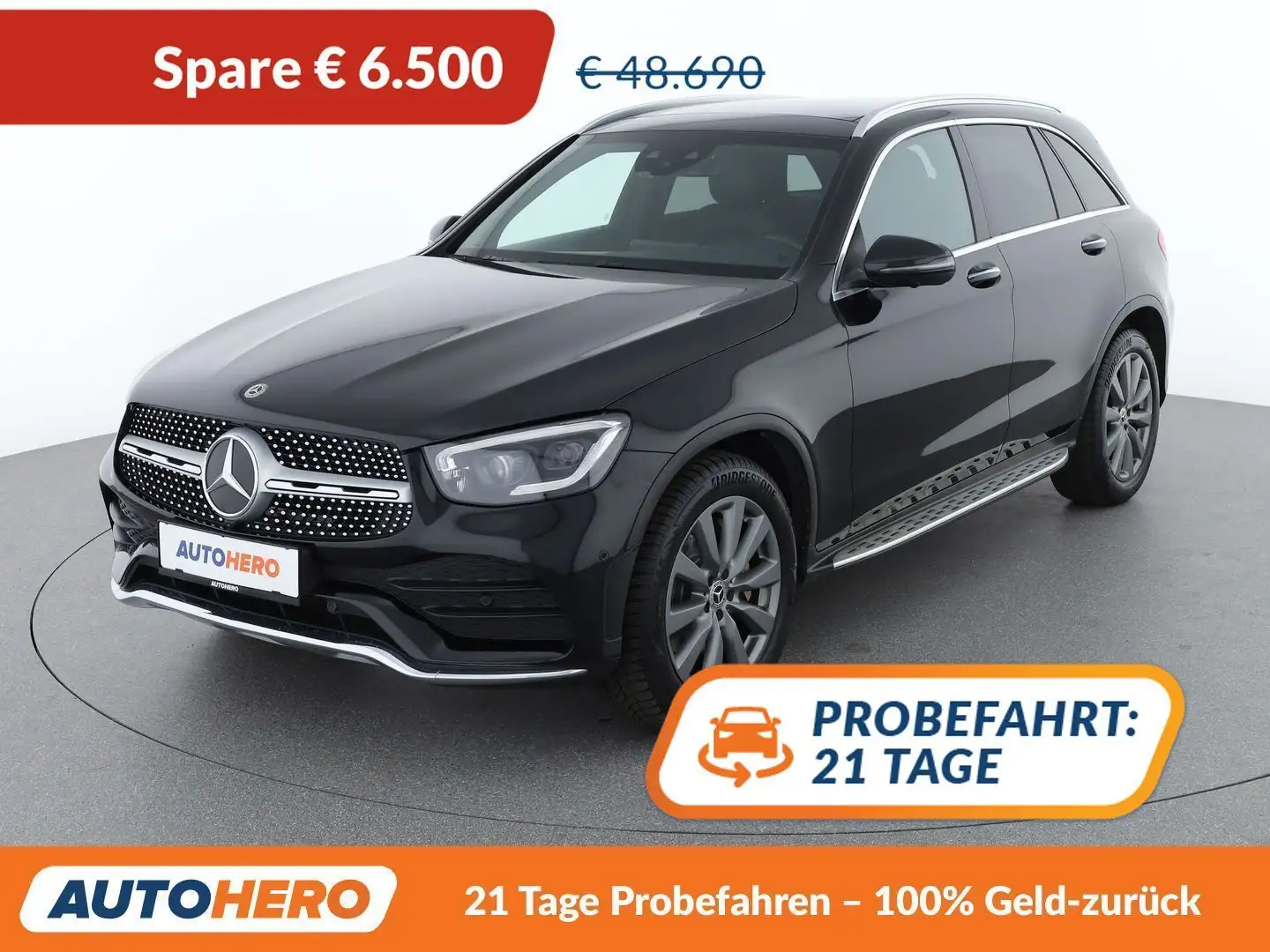 Mercedes-Benz GLC 400 GLC 400 d 4Matic AMG Line Schwarz - 1