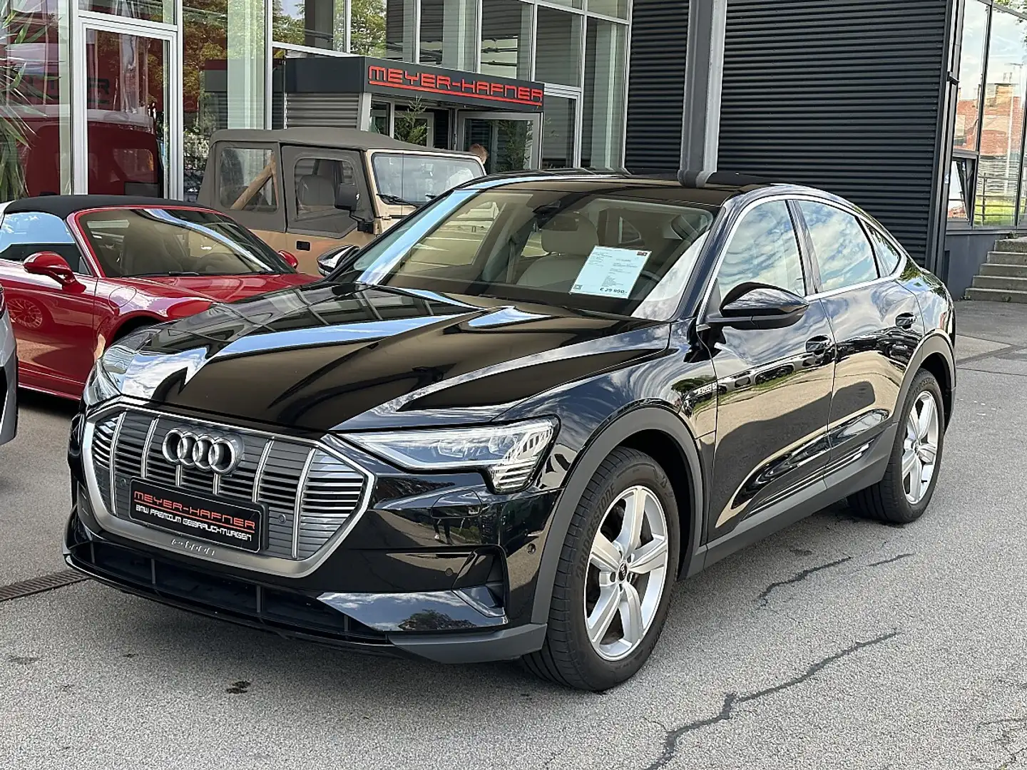 Audi e-tron SB 55 quattro 95kWh Business Schwarz - 1