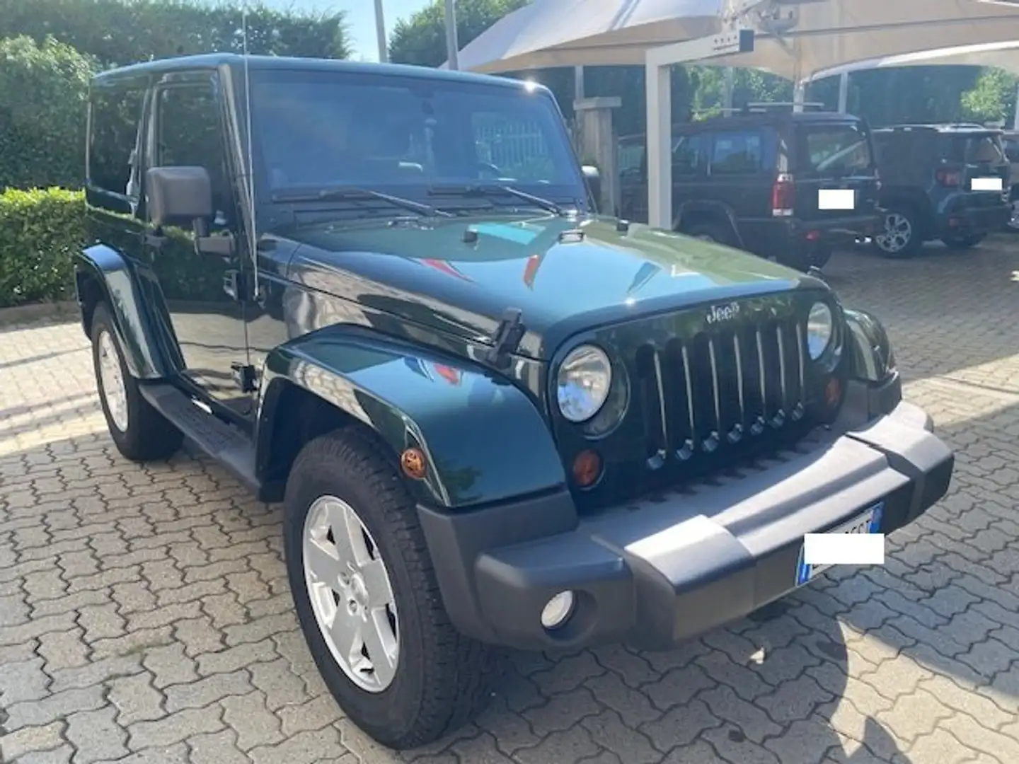 Jeep Wrangler 2.8 CRD SAHARA 200CV MANUALE Verde - 2