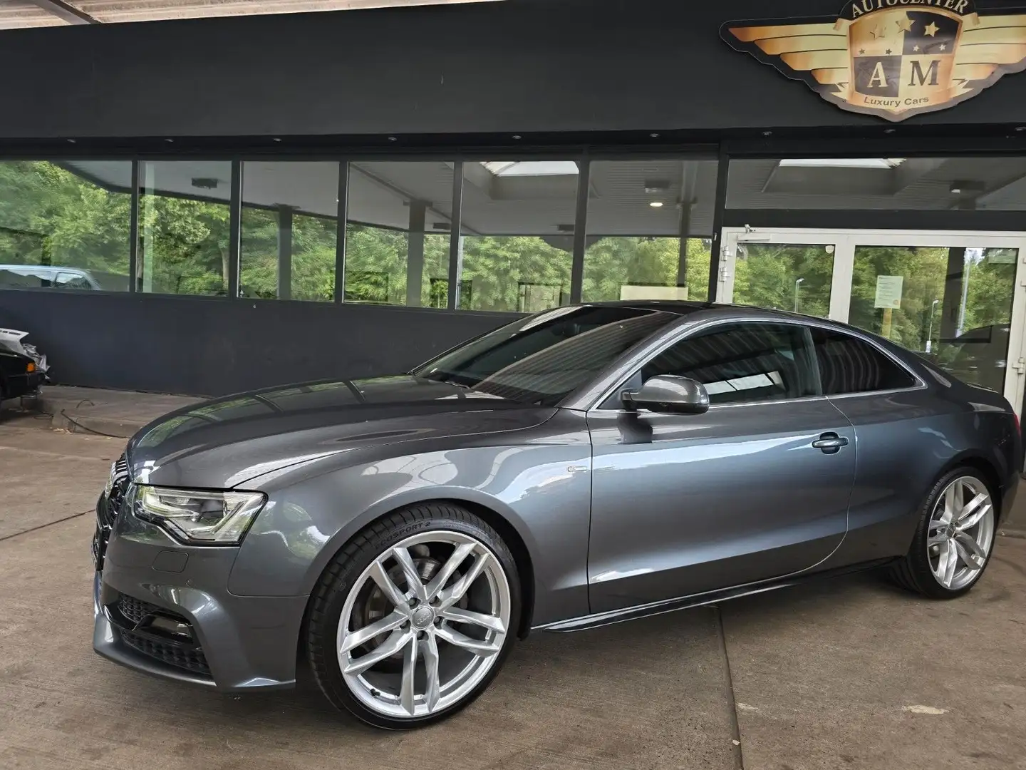 Audi A5 Coupe 1.8 TFSI S-Line Edition+/PANO/NAVI/20" Gris - 2