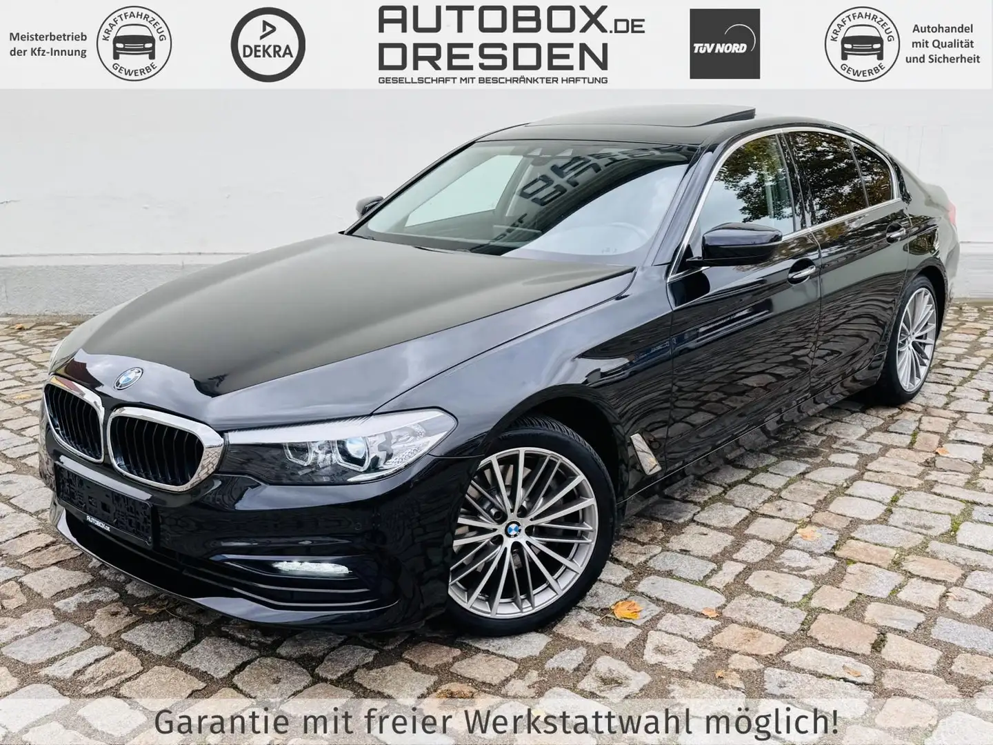 BMW 530 i xDrive Autom. Sport Line +LED+NAVI+S-DACH+ Schwarz - 1