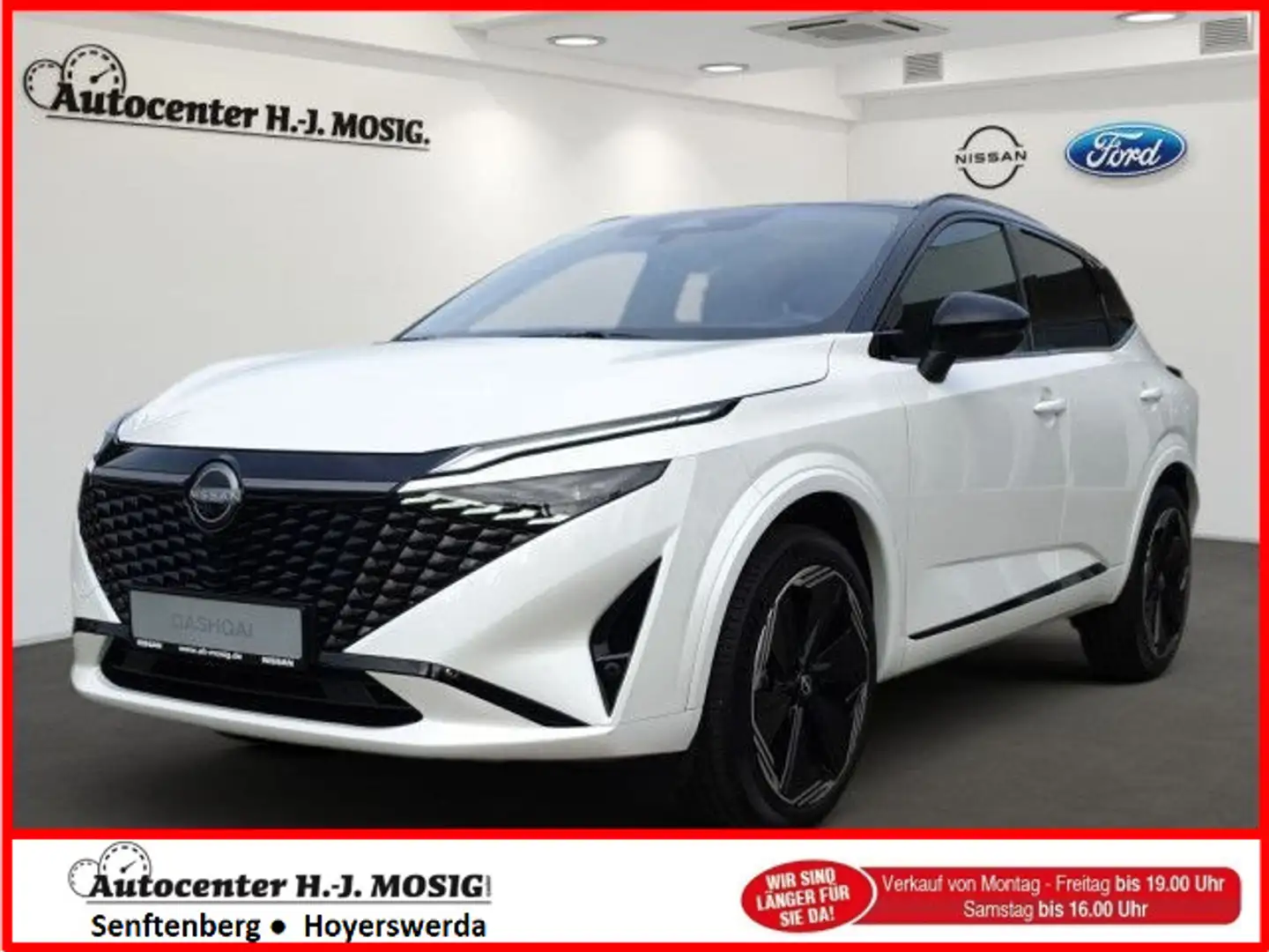 Nissan Qashqai 158PS Automatik N-Design / Komfort Plus Blanc - 1