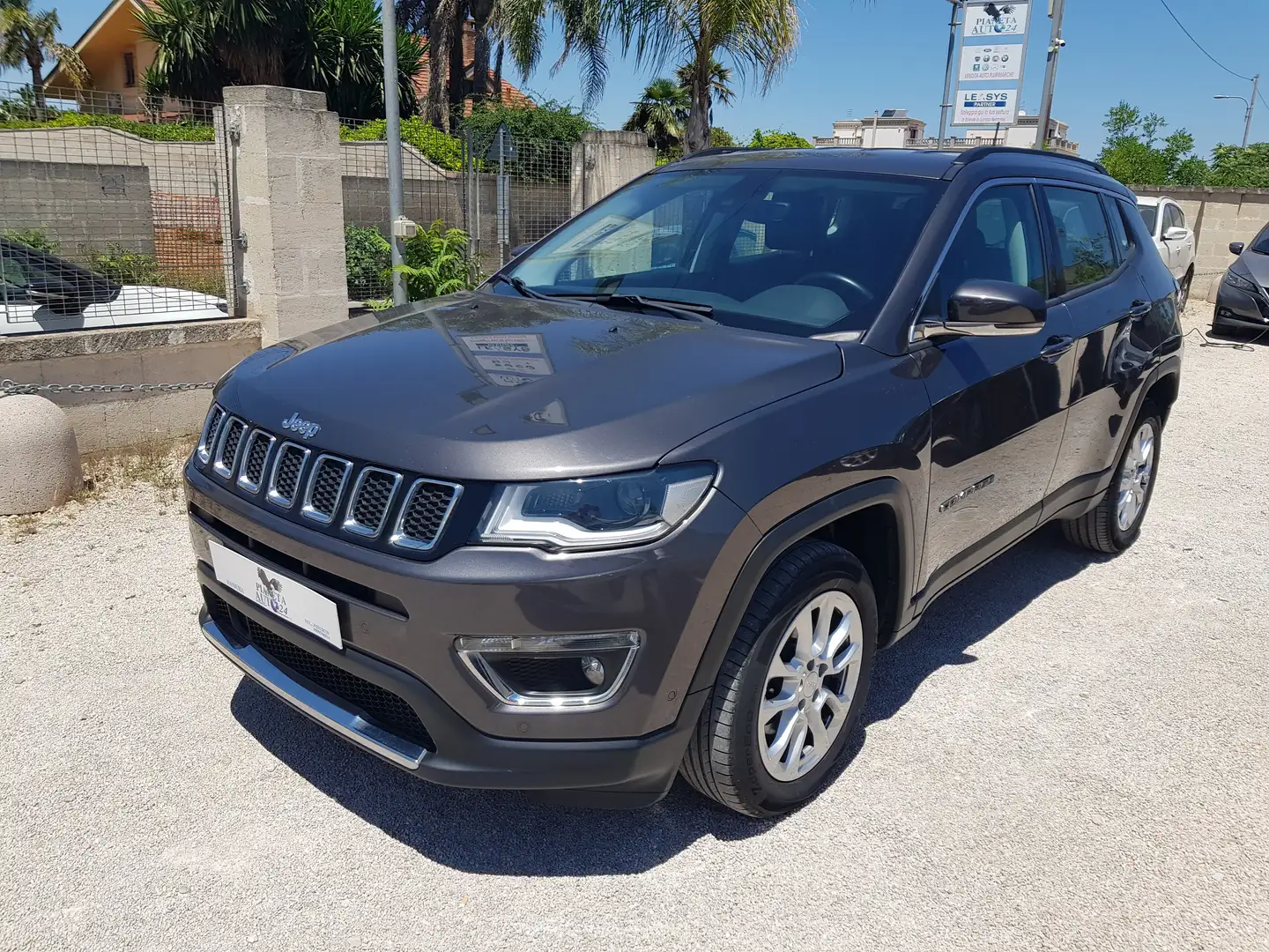 Jeep Compass 1.6 mjt 120cv Limited Navy Pelle Led Rcam Sensori Grigio - 1