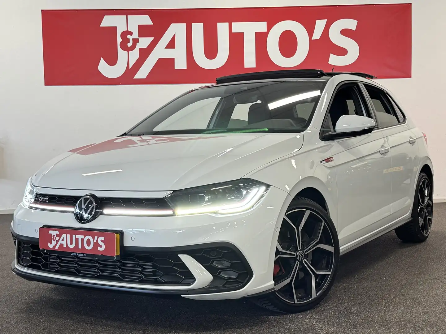 Volkswagen Polo GTI 2.0 TSI PANORAMADAK, CRUISE, ECC AIRCO, CAR-PLAY Wit - 1