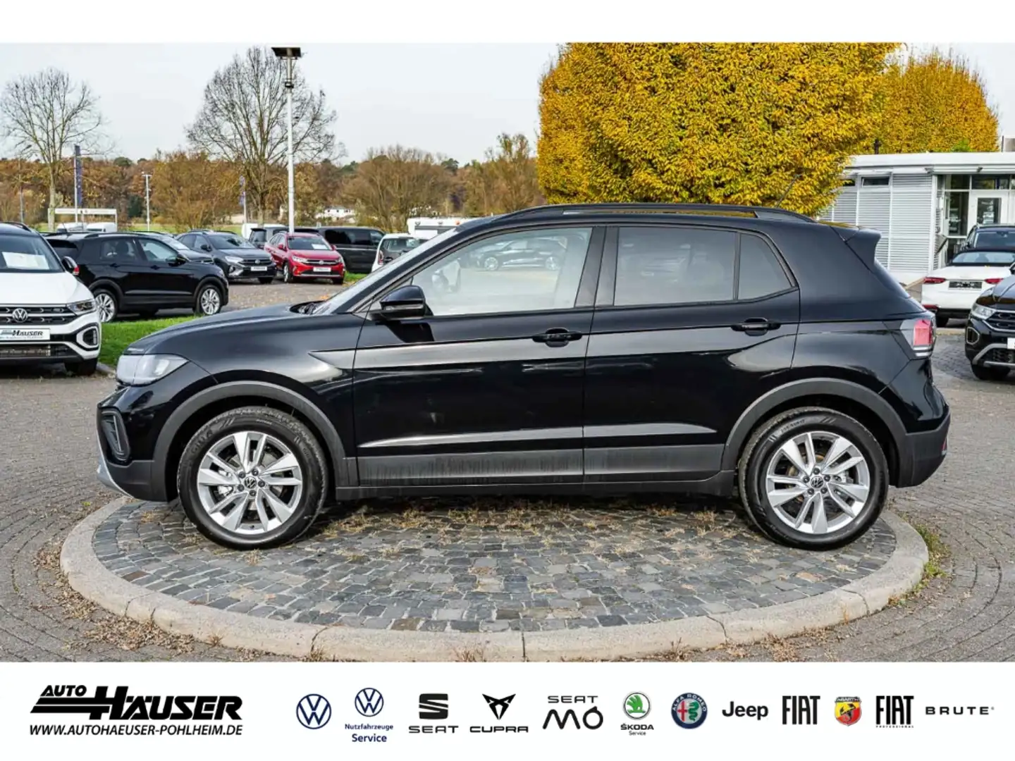 Volkswagen T-Cross Life 1.0 TSI DSG IQ-DRIVE KAMERA SITZHZG. KEYLESS Schwarz - 2