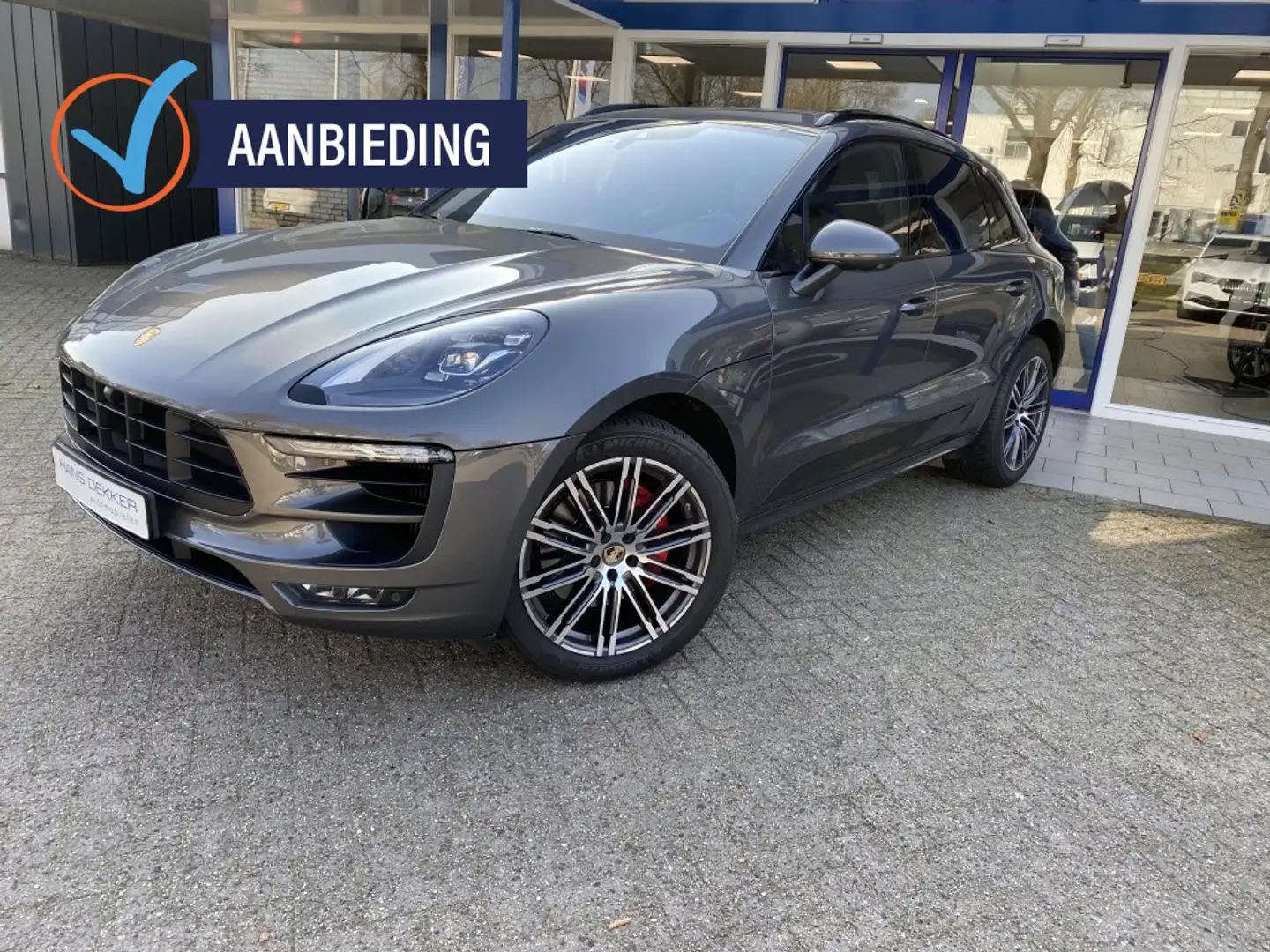 Porsche Macan automaat leer panorama dak 3.0 GTS Panoramadak | D Grijs - 1