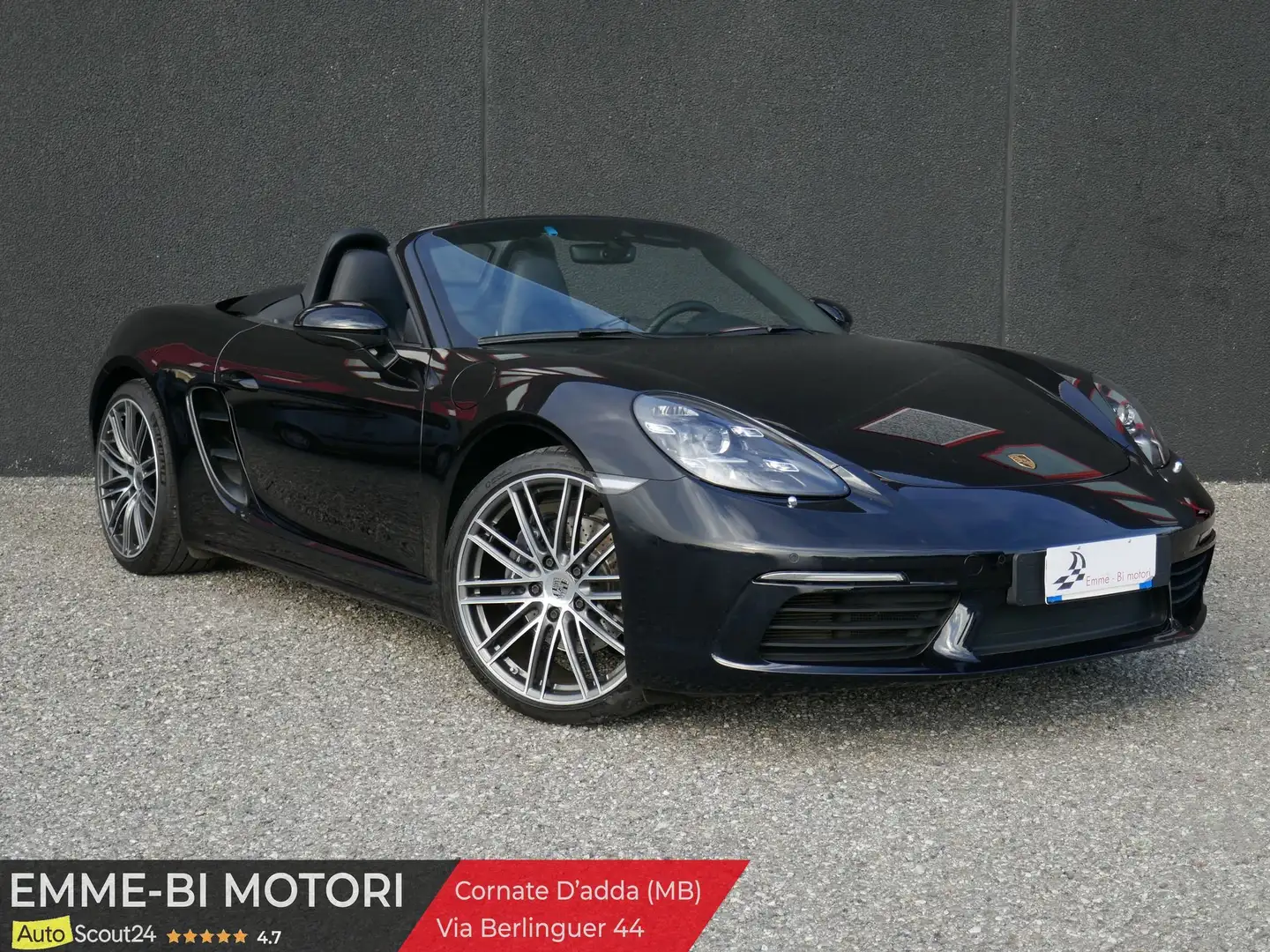 Porsche 718 Spyder 718 Boxster 2.0 Sport Chrono Plus Noir - 2